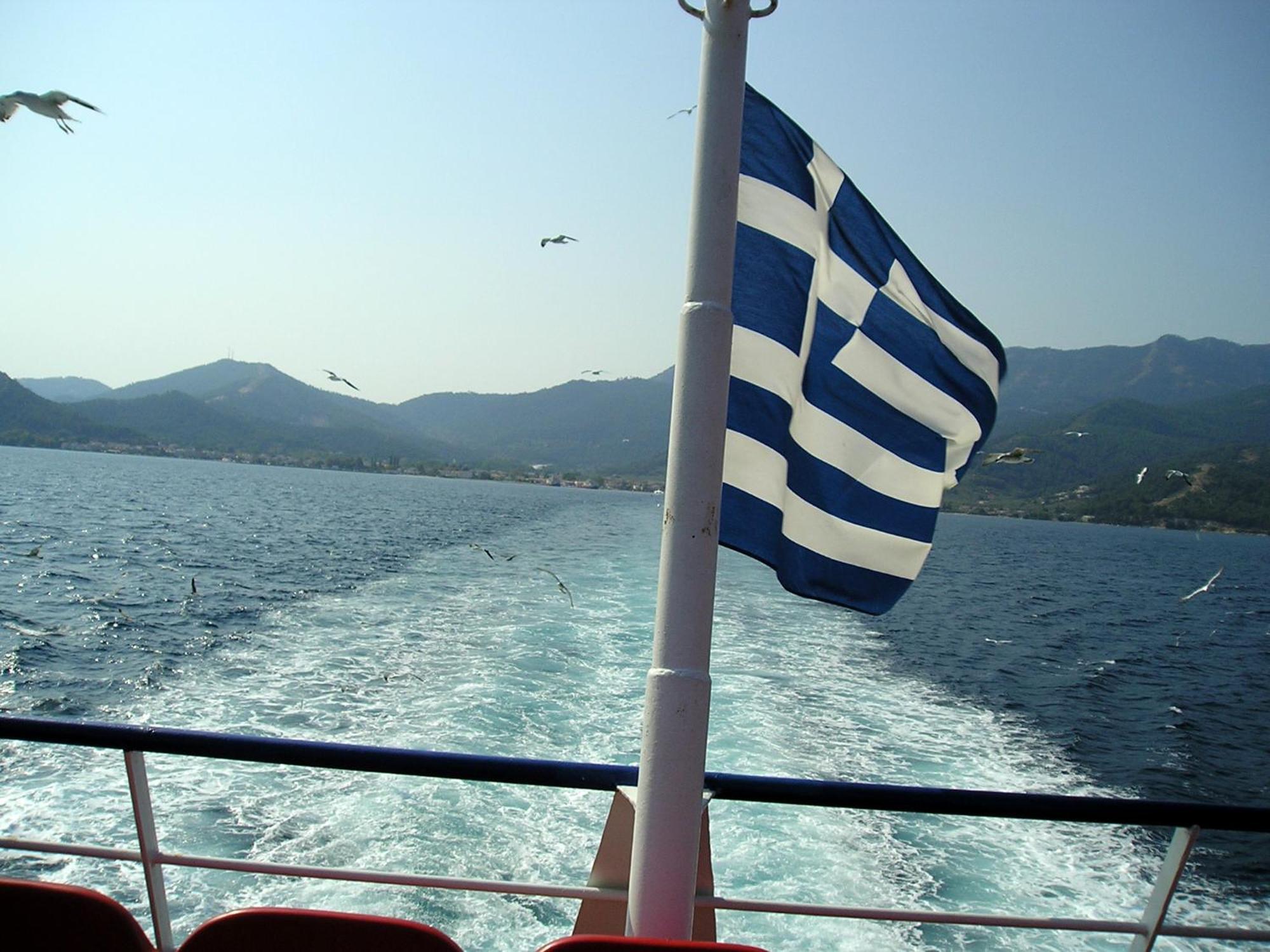 Golden Beach Inn Chrysi Ammoudia Luaran gambar
