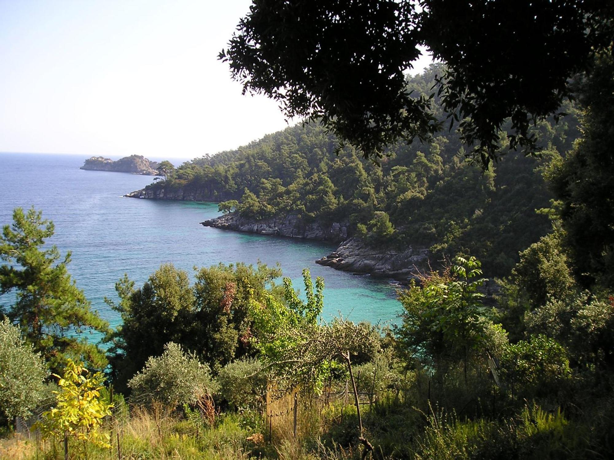 Golden Beach Inn Chrysi Ammoudia Luaran gambar