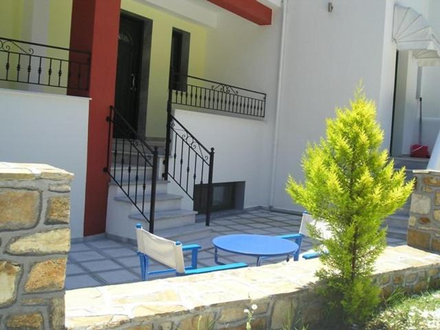Golden Beach Inn Chrysi Ammoudia Luaran gambar