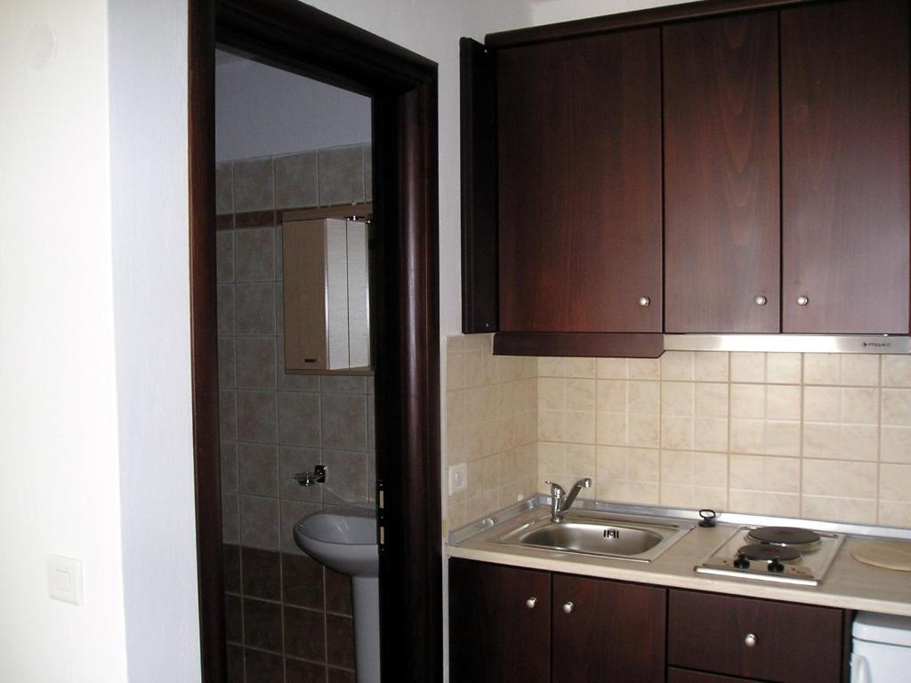 Golden Beach Inn Chrysi Ammoudia Bilik gambar